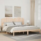 vidaXL Daljši posteljni okvir brez vzmetnice 180x220 cm trden les, (22053709) | Shoptok.si
