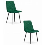  TURIN stolica - tamno zeleni baršun x 2 | shoptok.hr