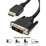 HDMI na DVI kabel 2m