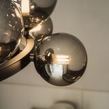 Ideal Lux led luster na sajli perlage 14xG9/3W/230V ø 85 cm crna/zadimljena | Eponuda.com