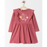 VIA GIRLS Haljina za devojčice Leopard, Bordo | Eponuda.com