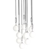 Open Design OR85358 - Luster na sajli ERO 10xG9/8W/230V sjajni hrom | Eponuda.com