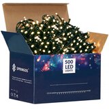 springos božićne lampice, 500 LED, 31,5 m, toplo bijela | shoptok.hr