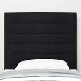  LED glava kreveta s LED trakama s uzglavljem Crna 90 cm tkanina | shoptok.hr