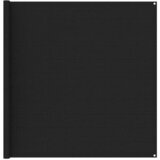 vidaXL Tepih za šator 200 x 200 cm crni | shoptok.hr