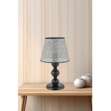 Opviq Stona lampa 301 Hazeran, 60 W, 45 cm, Siva Cene