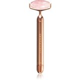 Crystallove Vibrating Roller Rose Quartz pomagalo za masažu za lice 1 kom | shoptok.hr