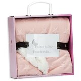 Interbaby Dvostrana Dekica 80x100cm Stars Pink | shoptok.hr