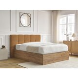 Bobochic Paris Oker žuti podstavljeni tapecirani/od iverice bračni krevet s prostorom za odlaganje s podnicom 180x200 cm Kumo – | shoptok.hr
