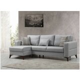 Atelier Del Sofa kristal 2 - light grey light grey corner sofa-bed