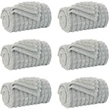  Pokrivači za bacanje 6 pcs Siva 270 x 240 cm Runo | shoptok.hr