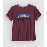 Patagonia Fitz Roy Foothills Ringer T-shirt berry fig Cene