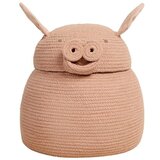 Lorena Canals Svijetlo ružičasta tekstilna dječja kutija za pohranu ø 32x30 cm Peggy the Pig – | shoptok.hr