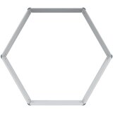  Povišeni vrtni krevet Izgled drva 129 x 129 x 45 cm | shoptok.hr
