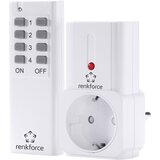 Renkforce Brezžično stikalo za notranjo uporabo \, največji domet (na prostem) 30 m\, 2-delni komplet, (20448349) | Shoptok.si