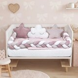 Baby Textil Textil komplet posteljina Bambino Lux Roze, 120x60cm | Eponuda.com