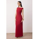 TRENDYOLMILLA ženska haljina Tpraw26Ae00004, burgundska-bordo | Eponuda.com