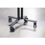 eurokraft pro Pomična predelna stena, iz pleksi stekla, z aluminijastim okvirjem, VxŠxG 1990 x 1598 x 490 mm | Shoptok.si