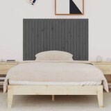  Zidno uzglavlje sivo 140x3x90 cm od masivne borovine | shoptok.hr