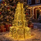  Božićne svjetleće kutije na slaganje 250 LED lampica Slike