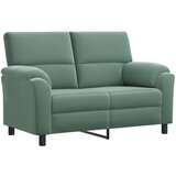  Set sofe 2 pcs Morska zelena Baršun - zelena boja mora 2-sjedalo (120 cm) + 3-sjedalo | shoptok.hr