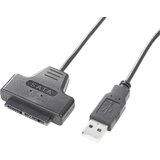 Renkforce USB 2.0 adapterski kabel [1x moški konektor USB 2.0 tipa A - 1x kombiniran moški konektor micro sata\, 9 + 7 polov] 0.48 m, (20416086) | Shoptok.si