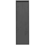  Zidni ormarići 2 kom sivi 30 x 30 x 100 cm od masivne borovine | shoptok.hr