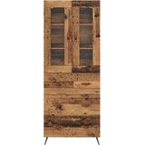  Visoki ormar s policom 2 pcs Staro drvo Konstruirano drvo | Eponuda.com
