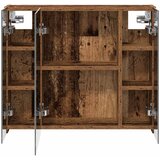  Kupaonski ormar s ogledalom Staro drvo 60 x 14,5 x 50 cm | shoptok.hr