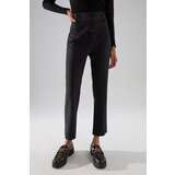 Trendyol Black Button Detailed Cigarette Trousers | Shoptok.si