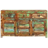 vidaXL komoda 110x30x65 cm trden predelan les | Shoptok.si