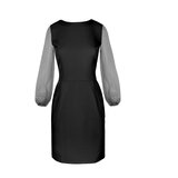 Makover Ženska haljina K032 crna siva | ePonuda.com