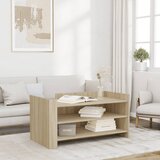  Stolić za kavu boja hrasta sonome 100 x 50 x 50 cm od drva | shoptok.hr