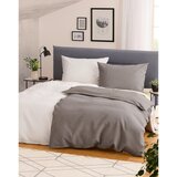 XXXL POSTELJNINA 140/200 cm pike v vafel vezavi bela | Shoptok.si