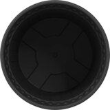  Okrugla saksija za cveće 6 pcs Crna Ø 19 x 16 cm Plastika | shoptok.hr