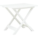 The Living Store Sklopivi vrtni stol bijeli 79 x 72 x 70 cm plastični | shoptok.hr