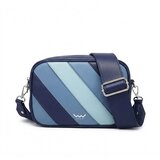 Vuch Crossbody torba Massimo Striped Dark Blue, 16 x 23 cm Slike