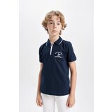 Defacto Boy's Pique Short Sleeve Polo T-Shirt Cene