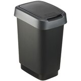 Rotho Twist Silver - trash bin – 10l | shoptok.hr