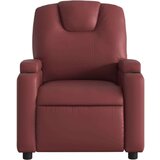  Naslanjač vinsko rdeče umetno usnje | Shoptok.si