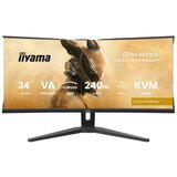Iiyama Monitor 34'' G-Master Gold Phoenix Curved 3440x1440 240Hz Black | ePonuda.com