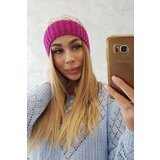 Kesi Cap with fleece Bibiana K264 black + beige | shoptok.hr