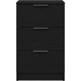 Noćni ormar 2 pcs Crni hrast 40 x 65 x 65 cm Konstruirano drvo | shoptok.hr