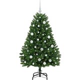  Umjetno božićno drvce 150 cm 150 LED lampica Topla bijela | shoptok.hr