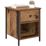 vidaXL Noćni ormar Staro drvo 40 x 42 x 50 cm Konstruirano drvo Cijene