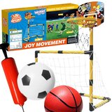 Woopie set 2 u 1 " košarka, gol + lopta i pumpa | shoptok.hr