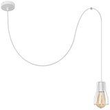 Visilica na sajli TUBE 1xE27/15W/230V bela | Eponuda.com