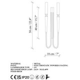Opviq vall lamp zidna crna lampa Lumı 15151 | ePonuda.com