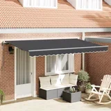 Skrovita tenda Antracit 400x200 cm 400 x 200 cm