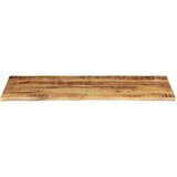Stolna ploča 140x60x3,8 cm masivno drvo manga sa živim rubom | shoptok.hr